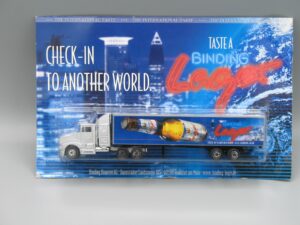 Camion publicitaire semi-remorque Binding Lager - Echelle 1:87