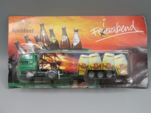 Camion publicitaire semi-remorque Apoldaer - Echelle 1:87