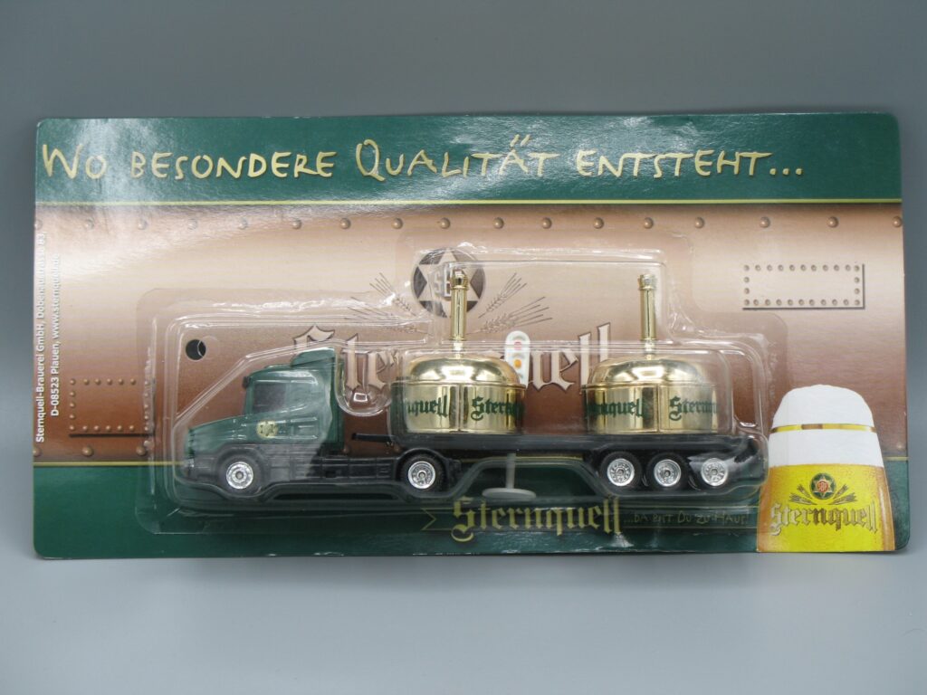 Camion publicitaire semi-remorque Sternquell - Echelle 1:87
