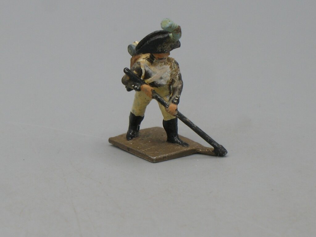 Soldat de plomb - Artilleur de l'empire avec écouvillon