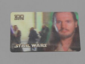 Télécarte Star Wars Qi-Gon Jinn - Intelcom Italia