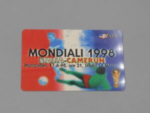 Télécarte Football Mondial 1998 Italia-Camerun - ATW