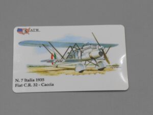 Télécarte Aviation N.7 Italia 1935 Fiat C.R.32 - Caccia - ATW