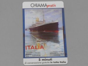 Télécarte Navire Paquebot Italia - Telecom Italia