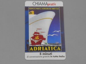 Télécarte Navire Paquebot - Adriatica - Telecom Italia