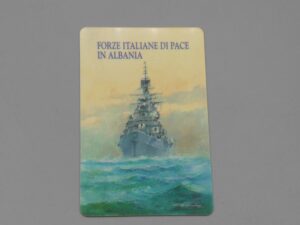 Télécarte Forze Italiane di pace in Albania - Navire - ATW
