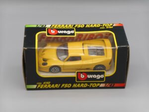 Voiture Ferrari F50 Hard-Top jaune - Bburago 4182