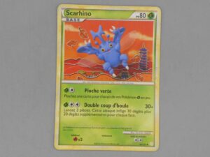 Pokemon Scarhino - Base - 43/123 Losange - 2010
