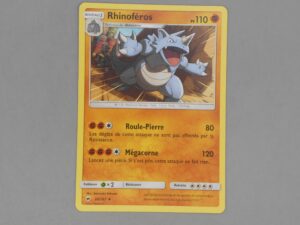Pokemon Rhinoféros - Niv. 1 - 66/147 Losange - 2017