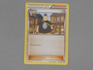 Pokemon Supporter Tierno - 112/122 Losange - 2016