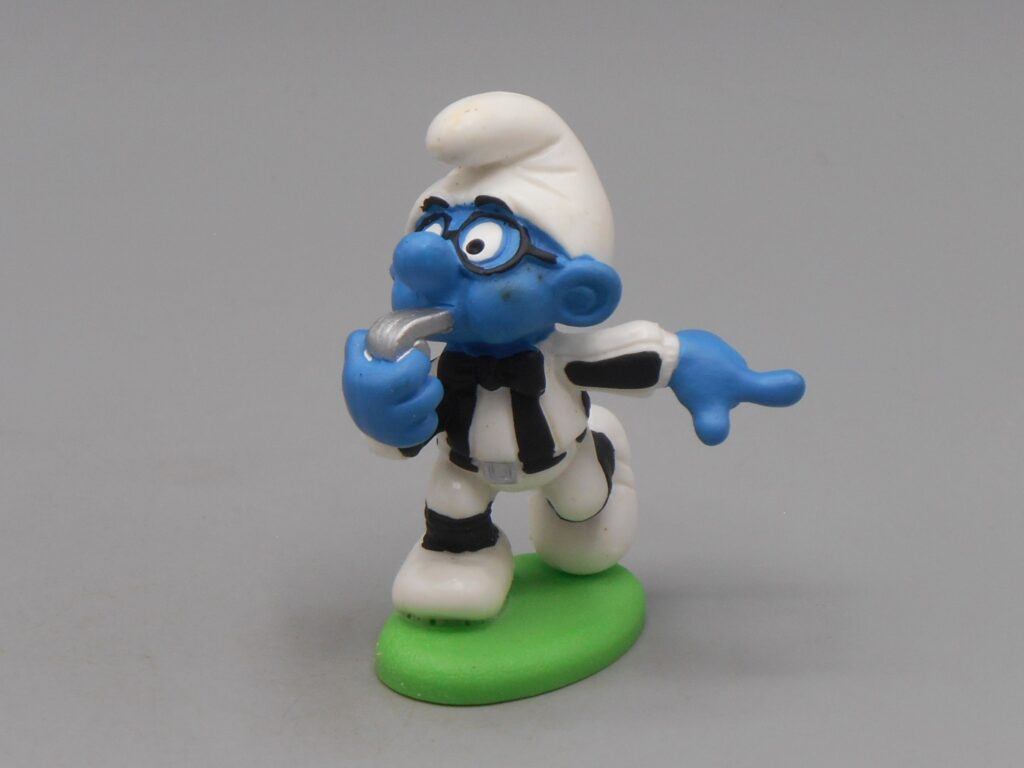 Schtroumpf à lunette arbitre - Schleich Peyo