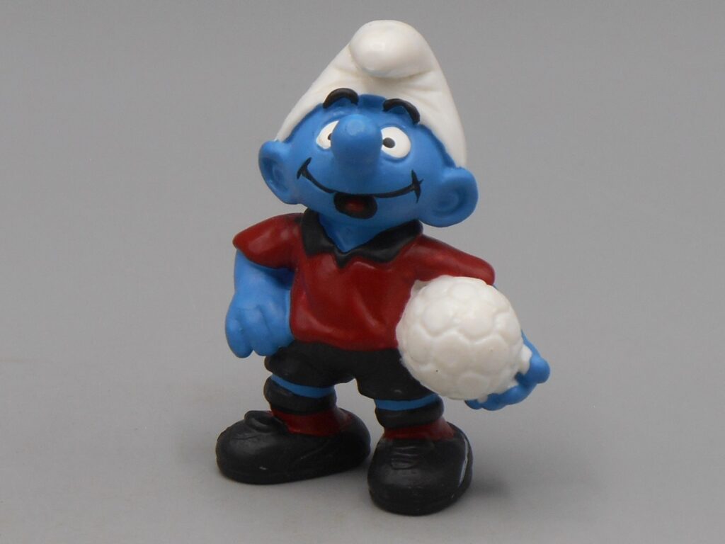 Schtroumpf footballeur n°10 - Schleich 97