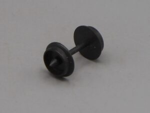 Essieu 10.5 mm plastique noir - Fobbi