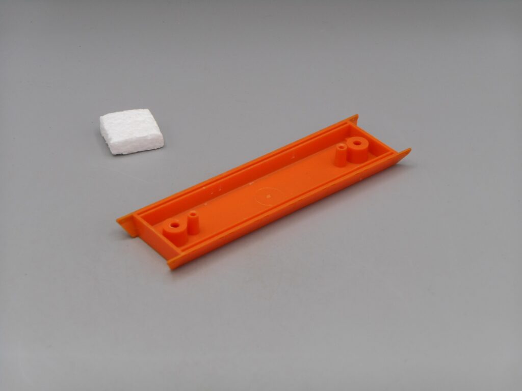 Dessous de châssis 11.6 cm motrice TGV - Lima