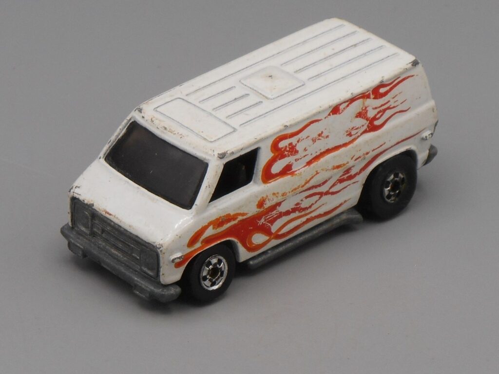 Van blanc - Hotwheels Mattel 1974