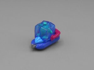 Vaisseau avec alien vert - Kinder DE71a