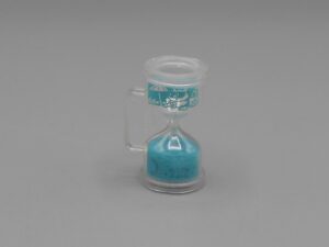 Sablier turquoise Hiboux - Kinder DE74