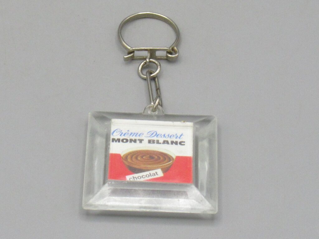 Porte-clés Crème dessert Mont Blanc