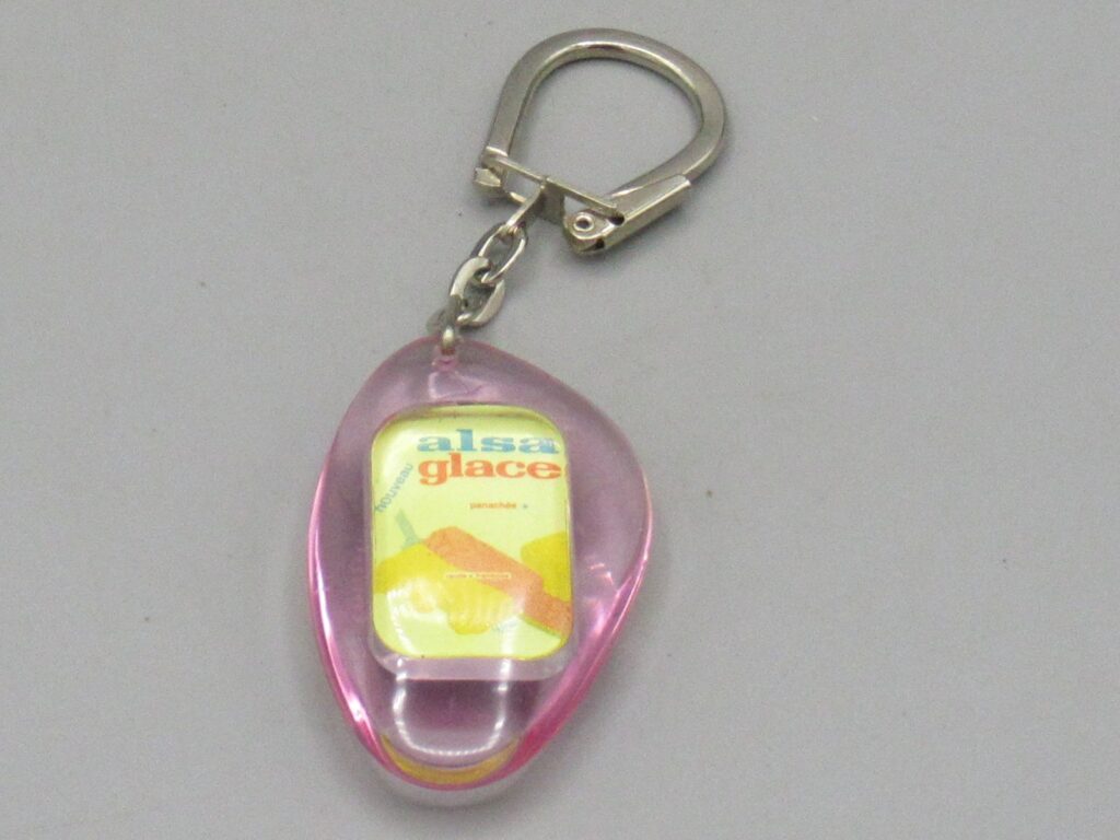 Porte-clés Alsa Glace rose