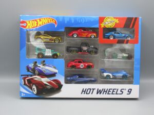 Coffret 9 voitures dont Kendre's - Hotwheels Mattel 2018