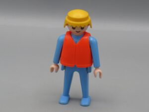 Playmobil - Homme en gilet orange - Geobra 1974