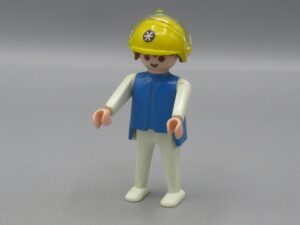 Playmobil - Pilote bleu et blanc - Geobra 1974