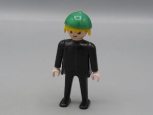 Playmobil - Homme noir et casque vert - Geobra 1974
