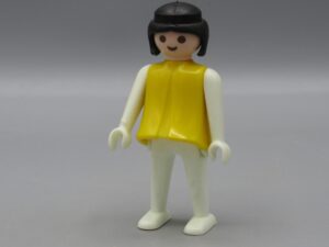 Playmobil - Femme jaune et blanche - Geobra 1974