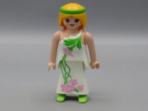 Playmobil - Femme robe à fleurs - Geobra 1987