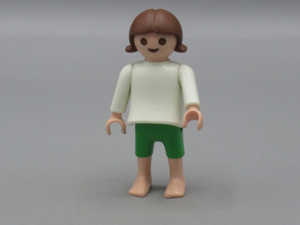 Playmobil - Fille blanche et verte - Geobra 2007