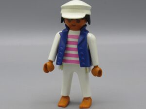 Playmobil - Homme veste bleue et casquette - Geobra 1989