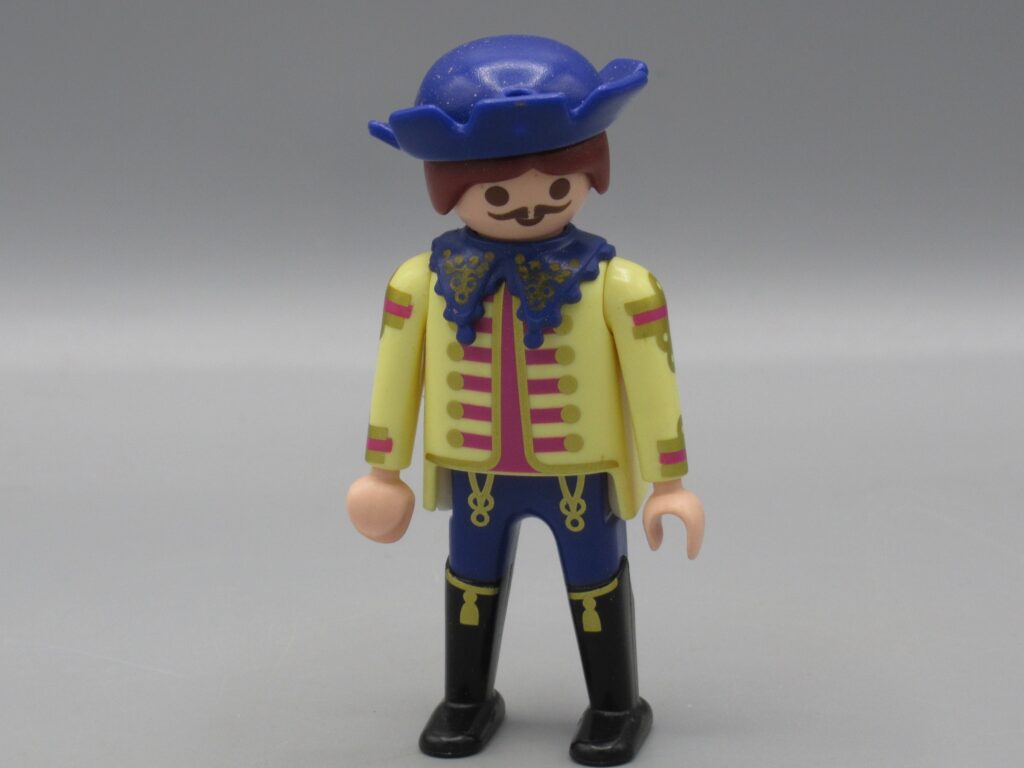 Playmobil - Serviteur chapeau bleu - Geobra 1990