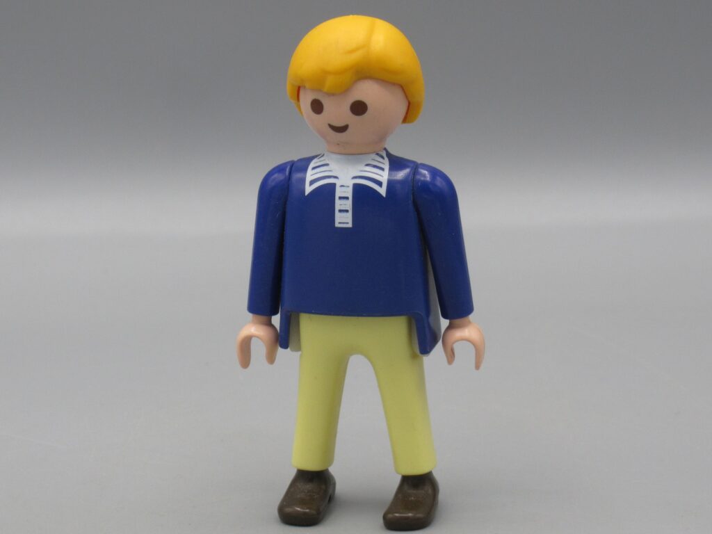 Playmobil - Homme tenue contemporaine avec col - Geobra 1990