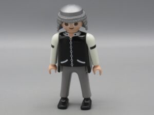 Playmobil - Homme chemise noir - Geobra 1990
