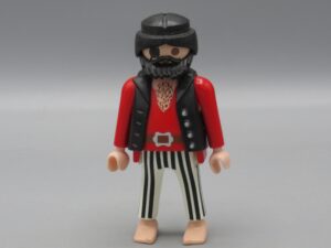 Playmobil - Pirate rouge et noir - Geobra 1991
