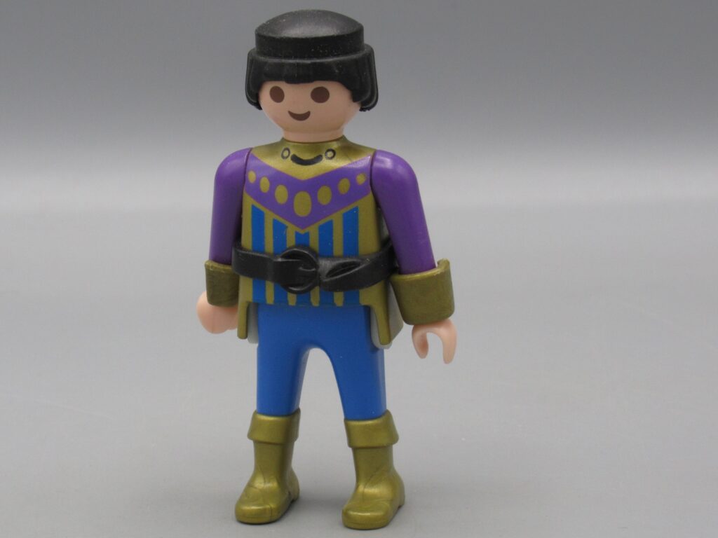 Playmobil - Garde bleu et mauve - Geobra 1993