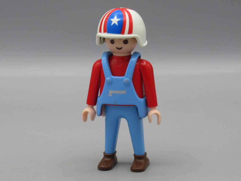 Playmobil - Mécanicien salopette bleue - Geobra 1993