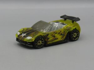Voiture Trak-tune jaune - Hotwheels Mattel 2003