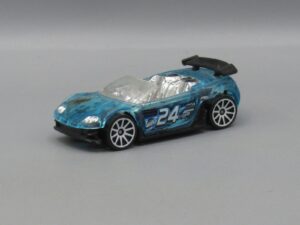 Voiture Trak-Tune bleue - Hotwheels Mattel 2003