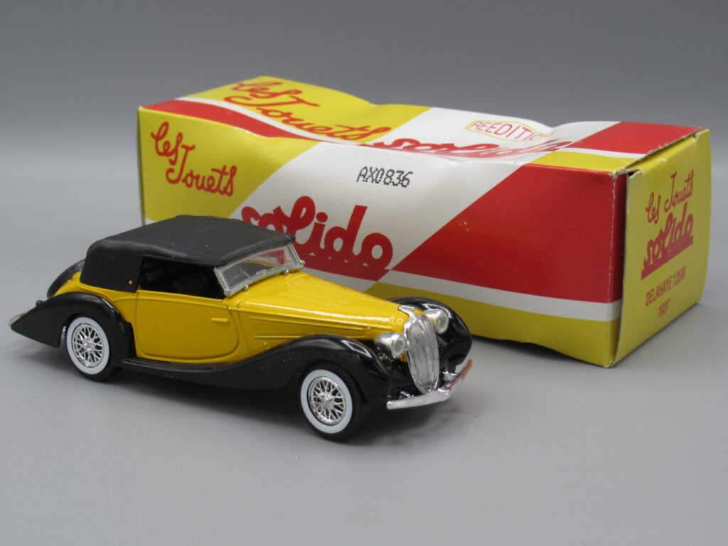 Les Jouets Solido - Delahaye 135M 1937