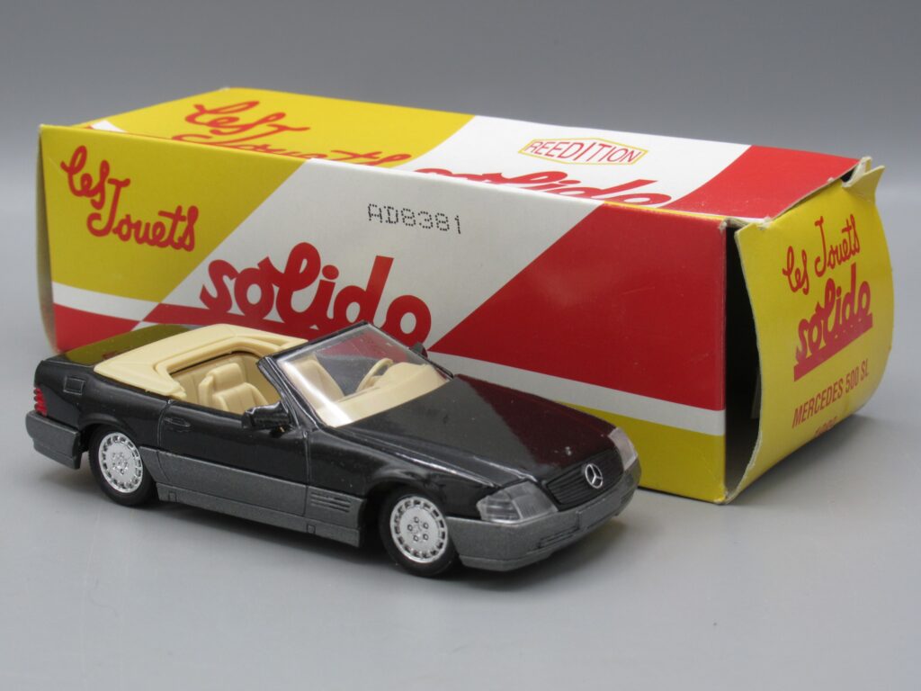 Les Jouets Solido - Mercedes 500 SL 1989