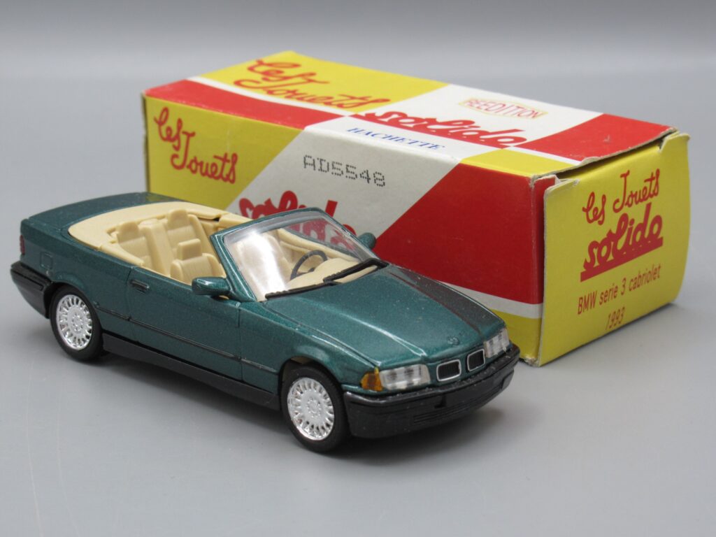 Les Jouets Solido - BMW Serie 3 Cabriolet 1993