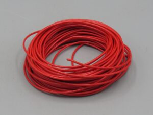 Bobine de fils électrique souple 0.14 mm2 rouge 27g