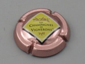Les champagnes de vignerons - Muselet rose