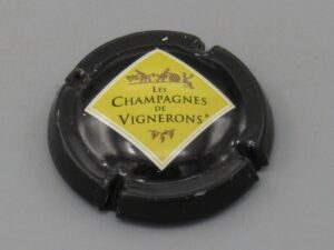 Les champagnes de vignerons - Muselet noir