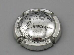 Muselet inconnu - Bulles de champagne