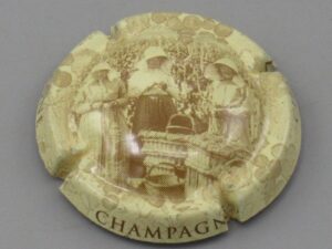 Muselet inconnu - Champagnes vendangeuses