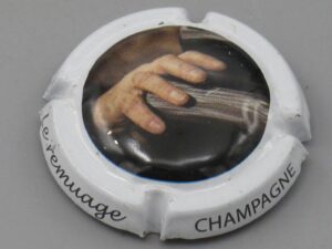Muselet inconnu - Champagne La cave, le remuage