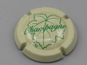 Muselet inconnu - Champagne feuille de vigne