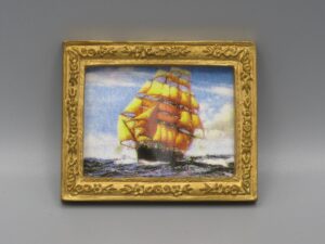 Tableau de voilier - L'originale Dolls' house - DeAgostini